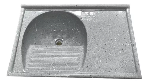 TANQUE BANCADA AJ RORATO 79,5X0,52CM CINZA