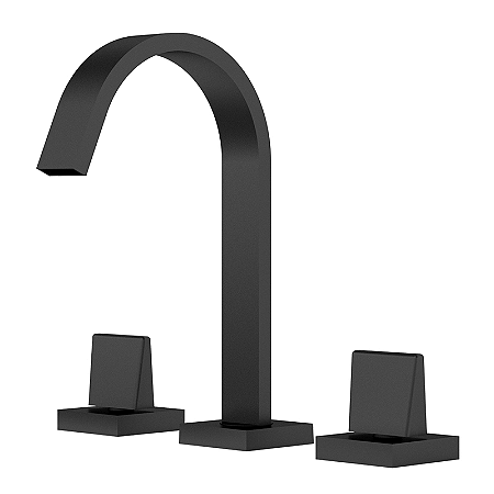 MISTURADOR LAVATÓRIO FANI BICA ALTA 1877 BK210 BLACK