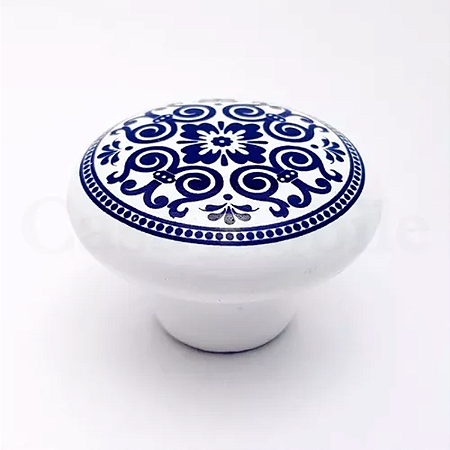 PUXADOR PORCELANA REDONDO 38MM C1142