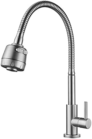 TORNEIRA INOX GIRATORIO GOUR BLACK MESA NOX06