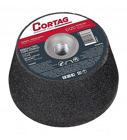 REBOLO COPO CÓNICO 100MM G80 M14 CORTAG