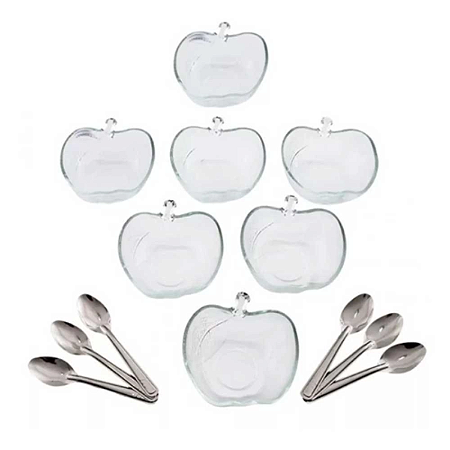 CONJUNTO SOBREMESA MAÇA 12 PEÇAS