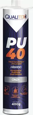 ADESIVO SELANTE PU40 CINZA 400G QUALITEX