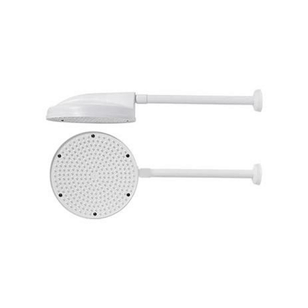 CHUVEIRO ASTRA PLÁSTICO BRANCO 8X1/2