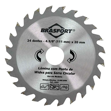 SERRA WIDEA BRASFORT 4.3/8X30