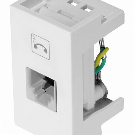 TOMADA MODULO TELEFONE RJ11 2V ELEGANCE