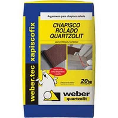 ARGAMASSA QUARTZ CHAPISCO ROLADO