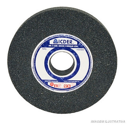 REBOLO ESMERILHADEIRA FERRO 6X3/4 GR36 ICDER