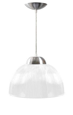 LUMINARIA INDUSTRIAL ACRÍLICO 16 250W FURO 40MM COM PENDENTE