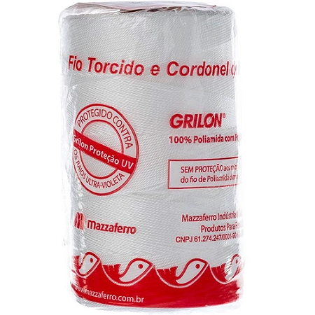 FIO TORCIDO NYLON 210/018 BRANCO MAZZAFERRO