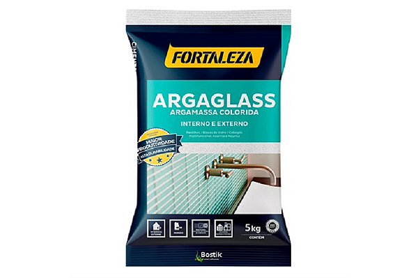 ARGAMASSA PARA PASTILHA VIDRO ARGAGLASS FOR