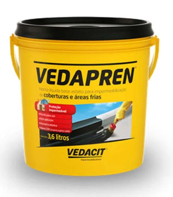 VEDAPREN PRETO GL 3,6 LITROS