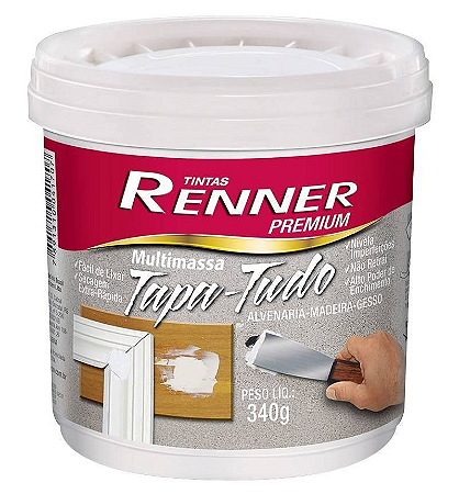MASSA TAPA TUDO 340GR RENNER