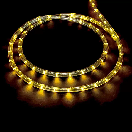 MANGUEIRA 2F LED AMARELA 13MM TASCHIBRA (VERIFIQUE A DESCRIÇÃO)