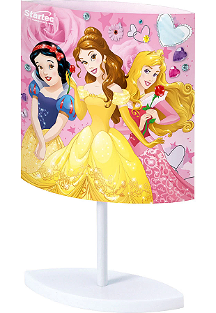 ABAJUR OVAL TUBINHO PRINCESAS