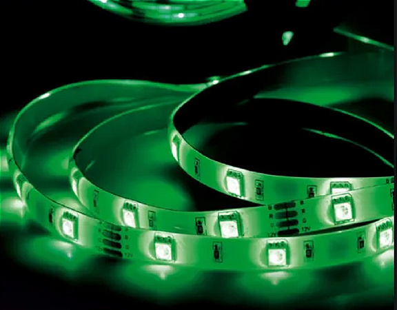 FITA LED 5M 12V 10MM VERDE