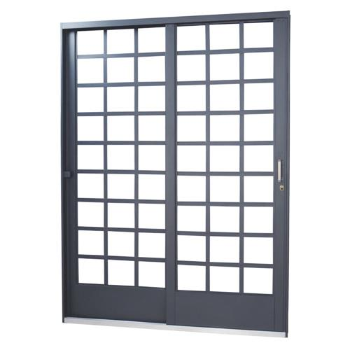 PORTA CORRER LATERAL COM TRAVA COM CHAVE TETRA 213X1