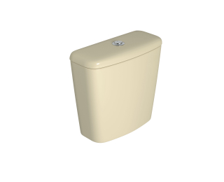 CAIXA ACOPLADA DECA DUO ISY/TAR/ASP CREME