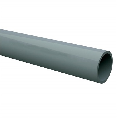 TUBO RÍGIDO LEVE PVC CINZA 1.1/2"