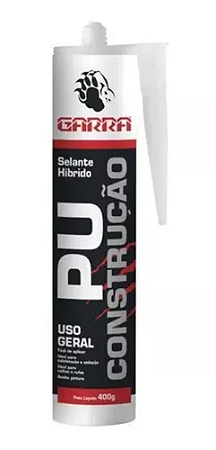 SILICONE PU PRETO 400G GARRA