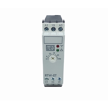 RELE TEMPO ET02 ESTR/TRIA 3-30 SEGUNDO 220V