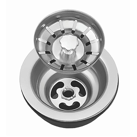 VÁLVULA LAVATÓRIO INOX DE ESCOAMENTO GHELPLU