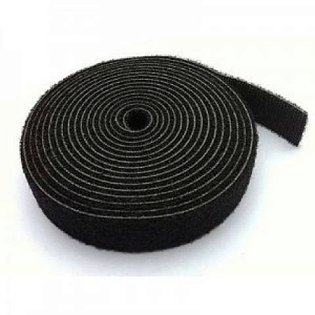 ABRAÇADEIRA VELCRO DUPLA FACE 3 METROS PRETA