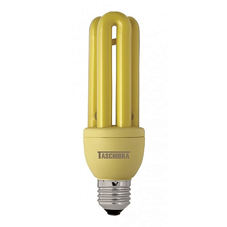 LÂMPADA COMPACTA ELETRÓNICA ANTI-INSETO 3U 21W 127V