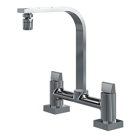 MISTURADOR FANI PIA MESA COM AREJADOR 1256 C210 CROMADO