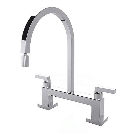 MISTURADOR FANI PIA MESA COM AREJADOR 1256 C222 CROMADO