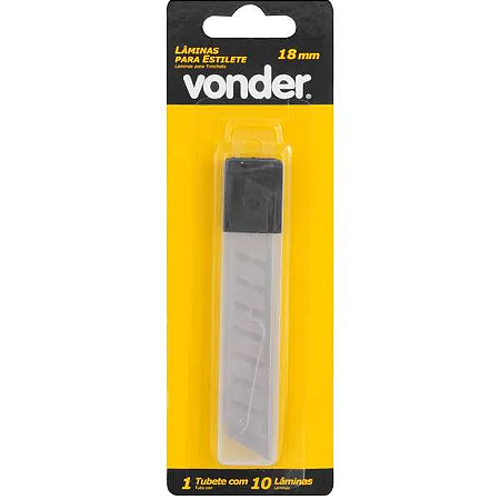 LAMINA ESTILETE 18MM VONDER