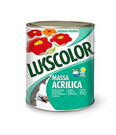 MASSA CORRIDA ACRÍLICA LUKSCOLOR 1,4KG