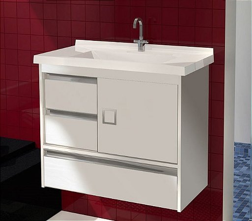 TOUCADOR FIMAP ARIZONA 080 BRANCO