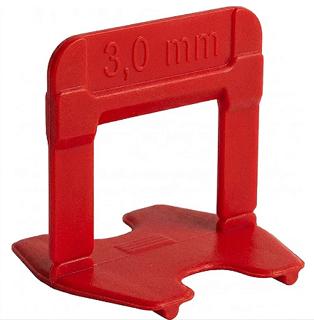 ESPACADOR DEPLASTI NIVELADOR 3MM VERMELHO