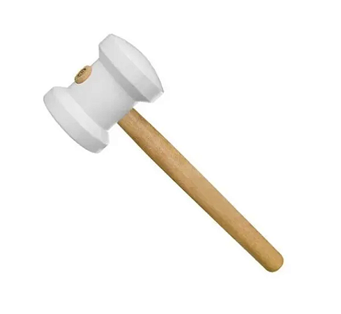 MARTELO BORRACHA 40MM BRANCO