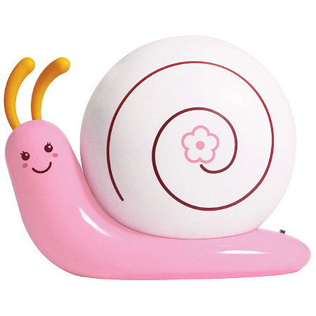 LUMINÁRIA DE MESA CARACOL ROSA