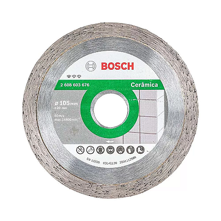 DISCO DIAMANTADO LISO BOSCH 105 MM