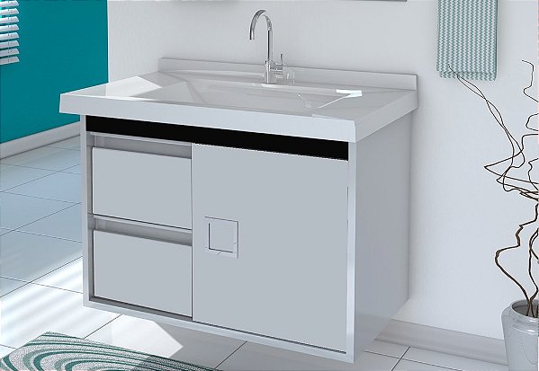 TOUCADOR FIMAP APOLO 0.60 BRANCO