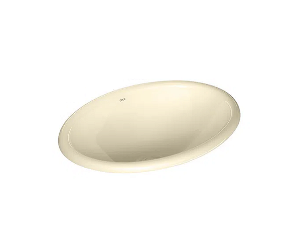 CUBA DECA DE SOBREPOR OVAL 490X365 CREME