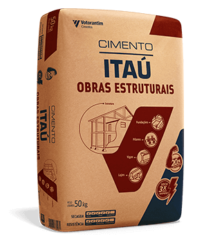 CIMENTO VOTORAN OBRAS ESTRUTURAIS 50KG