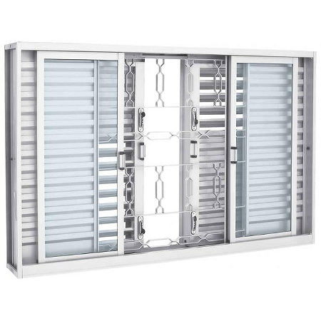 VENEZIANA SASAZAKI PRATIKA GRADE ELO 120X150 BRANCO