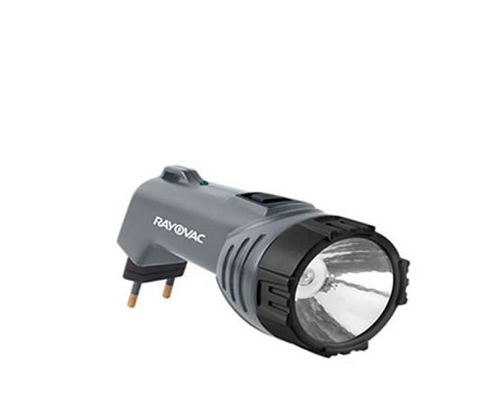 LANTERNA RECARREGÁVEL 5 LEDS RAYOVAC