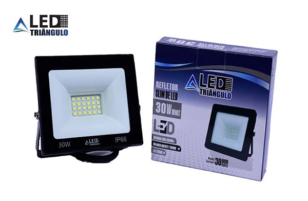 REFLETOR LED 30W 6500K  LED TRIANGULO