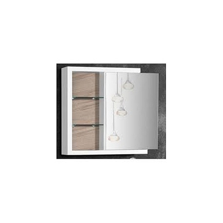 ESPELHEIRA FIMAP LUNA 0.62 BRANCO/MAPLE