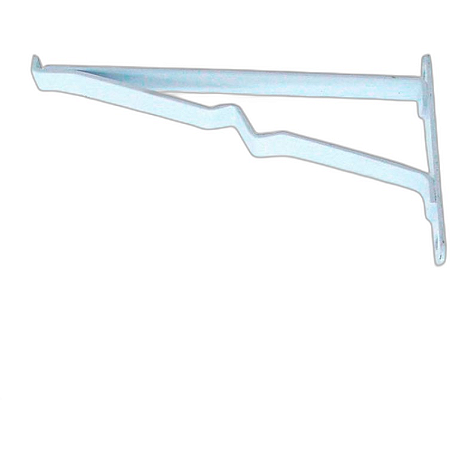 SUPORTE PRATELEIRA SOL/TEC PARA VIDRO BRANCO 10