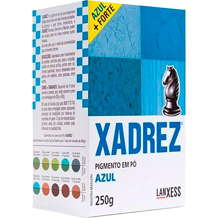 PÓ XADREZ 250GR AZUL