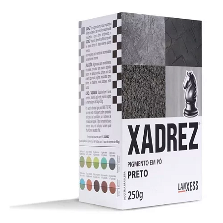 PÓ XADREZ 250GR PRETO