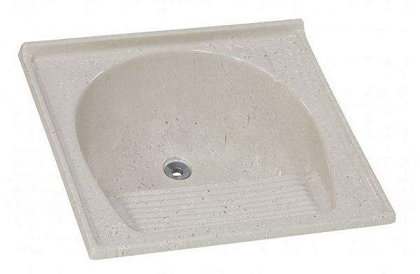 TANQUE SINTÉTICO SIMPLES 067X062 AJ RORATO TRAVERTINO