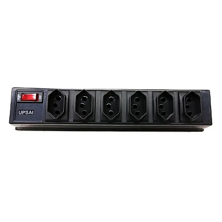 FILTRO DE LINHA 6 TOMADAS BIVOLT UPSAI