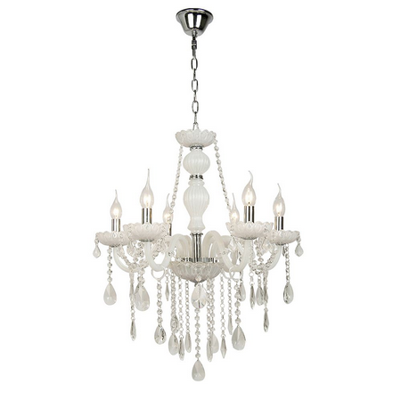 LUSTRE SOPHIE 6 BRANCO STARTEC